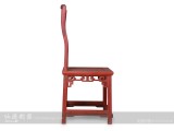 【红木家具】红酸枝 梅花圆餐桌