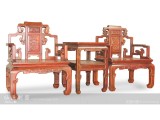 【红木家具】红酸枝 台协沙发十件套