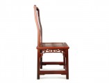 【红木家具】红酸枝 梅花餐椅