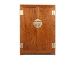 【红木家具】红木家具 檀香花梨文件柜 中式橱柜
