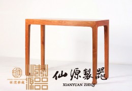 缅甸花梨 四平面琴桌 中式古典 仙源红木家具